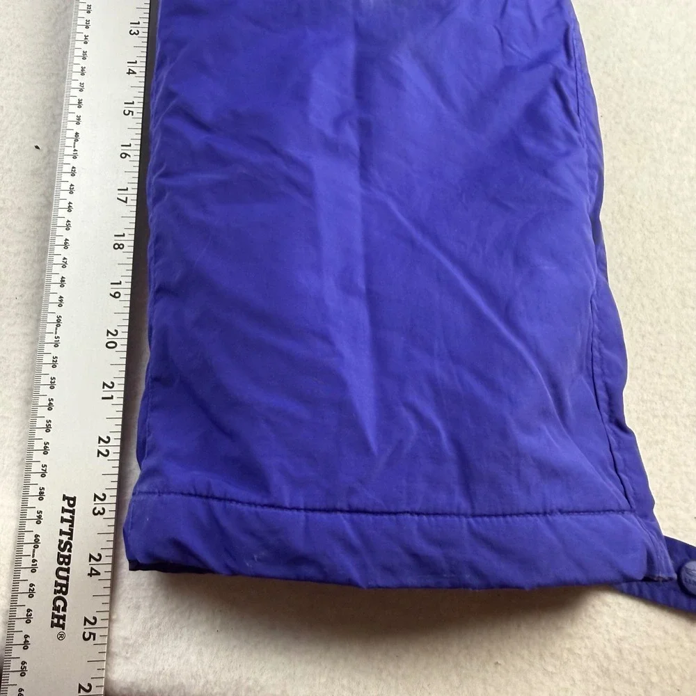 LL Kids L.L. Bean Purple Insulated Snow Bibs Girls Large 14-16 OCY94 Ski Pants